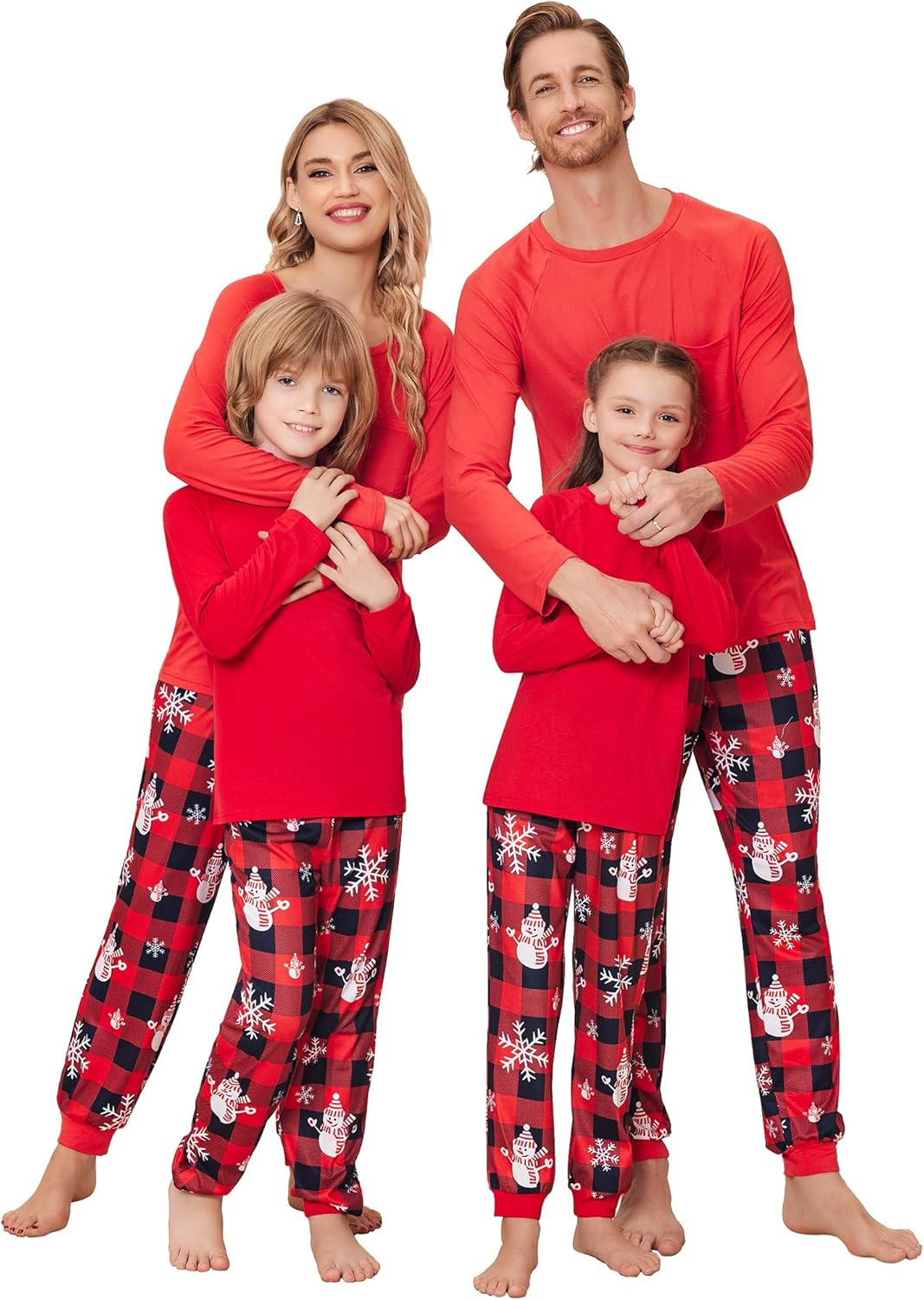 Ekouaer Family Matching Pajamas for Christmas Fun and Comfort