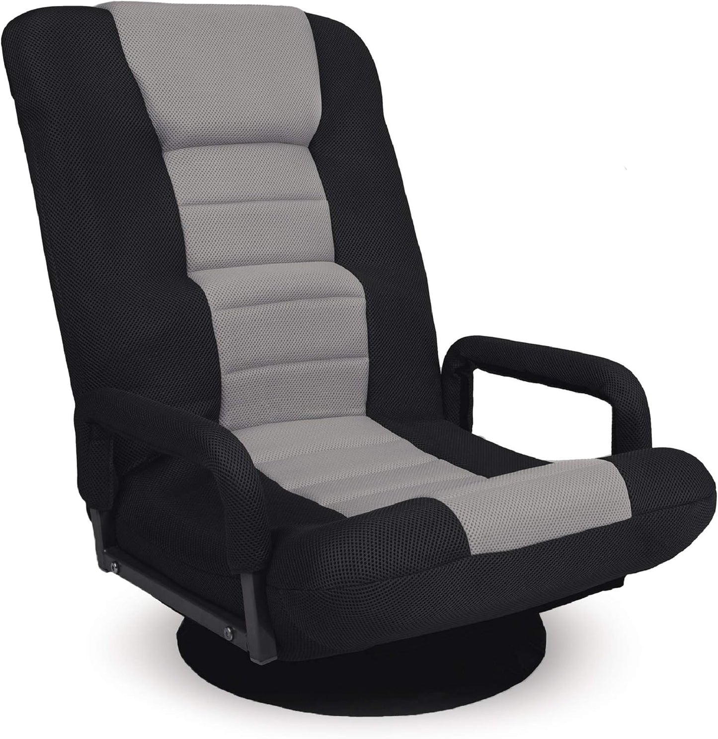 360 Swivel Gaming Chair - Lumbar Support & Adjustable Backrest