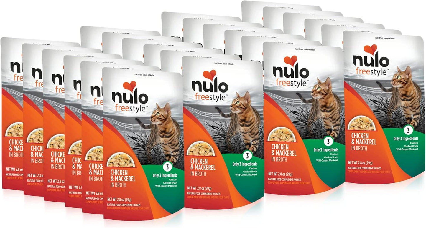 Nulo Freestyle Cat & Kitten Wet Food Pouch for Healthy Cats