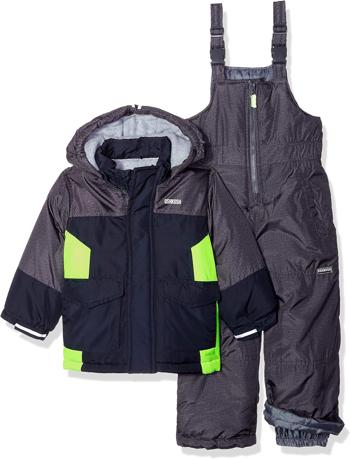 OshKosh B'Gosh Boys' Ski Jacket and Snowbib Snowsuit Set Review