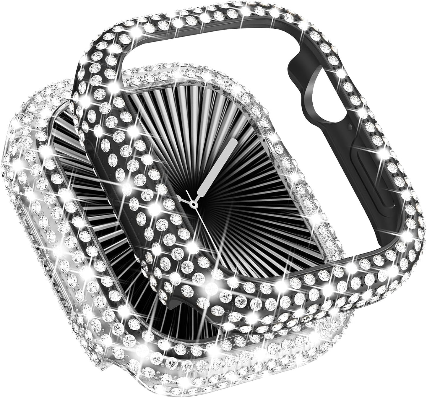 Sparkle & Protect: WINGLE Diamond Apple Watch Case Duo