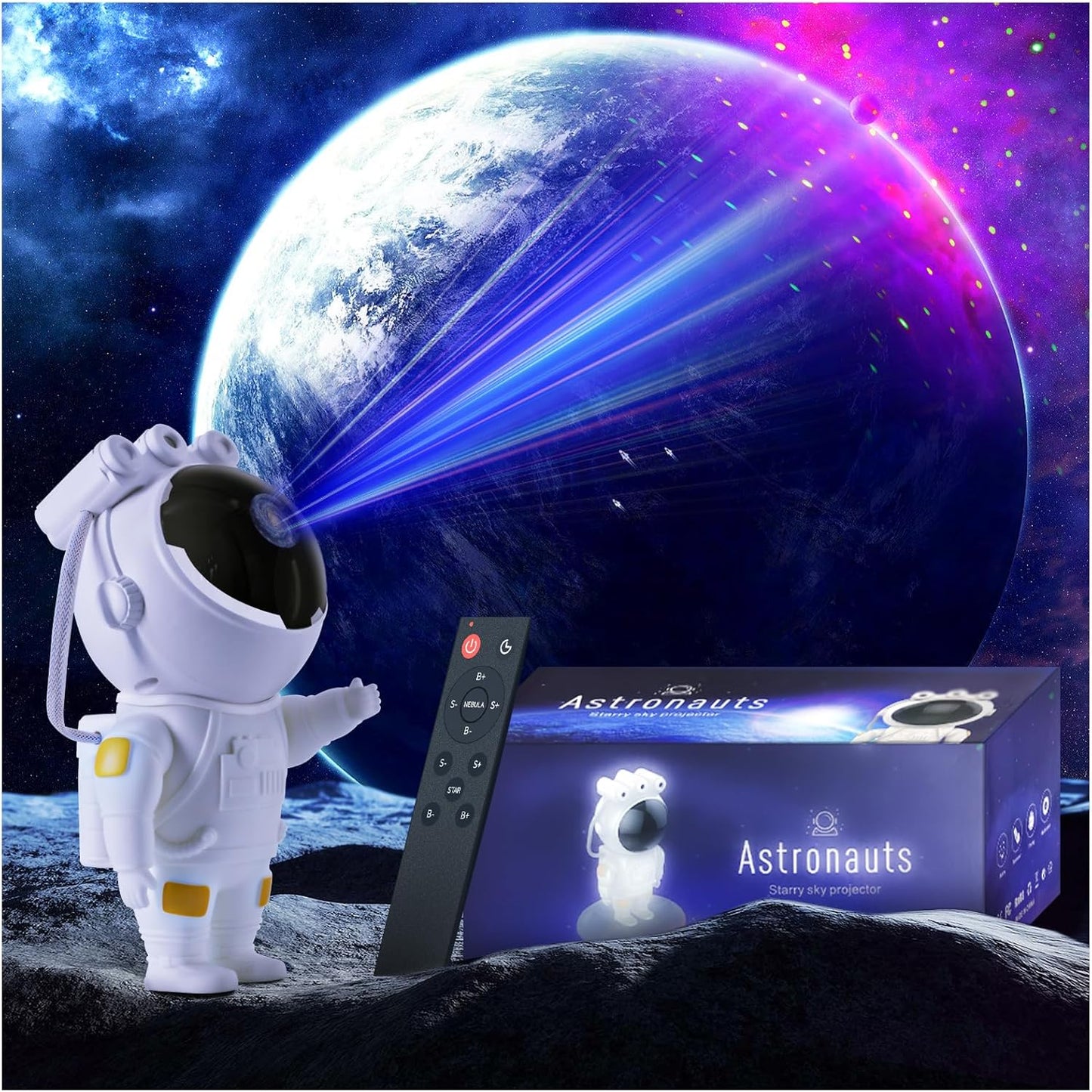Galaxy Night Light Projector - Tiktok Trend Gift