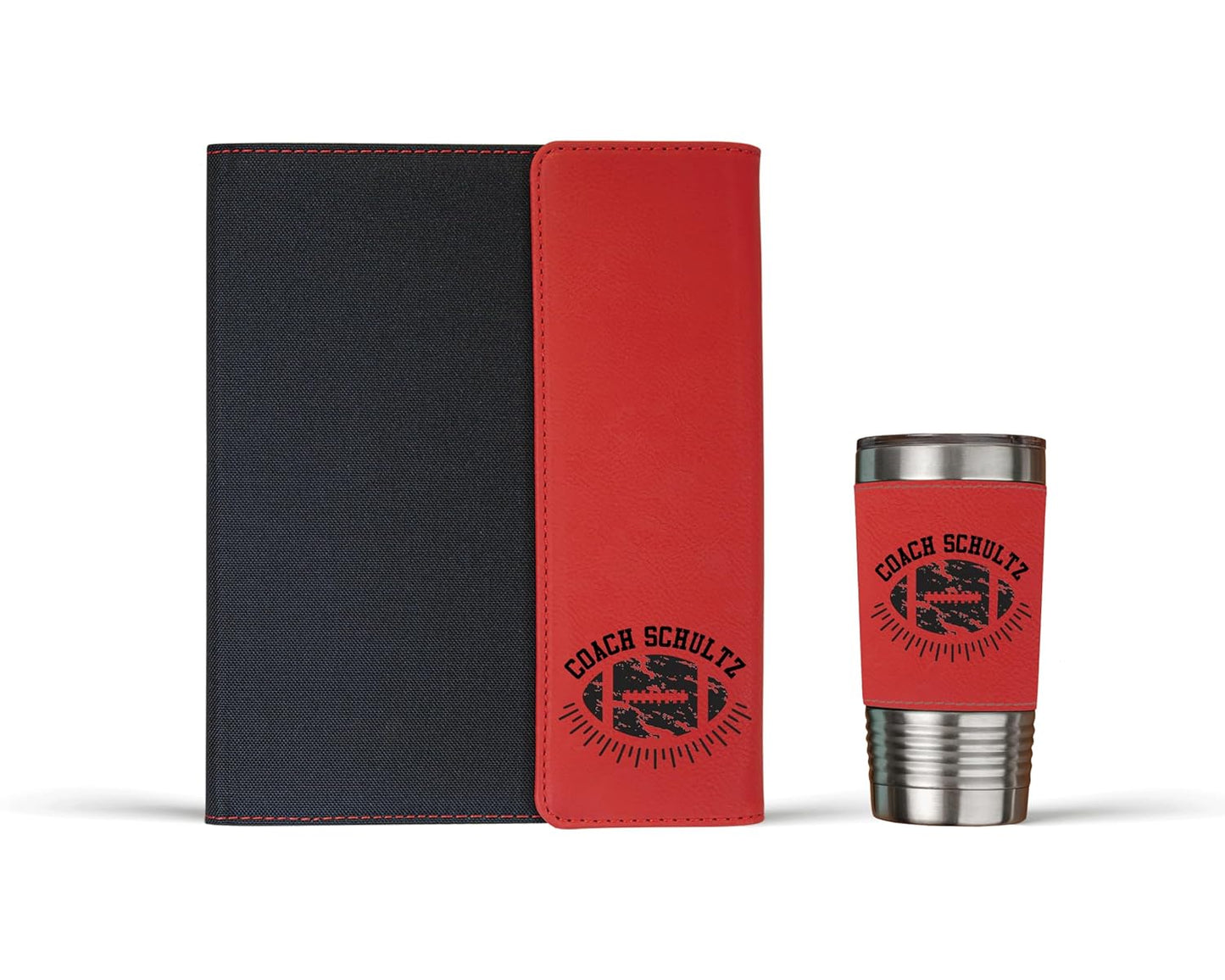 Personalized Football Coach Gift Set