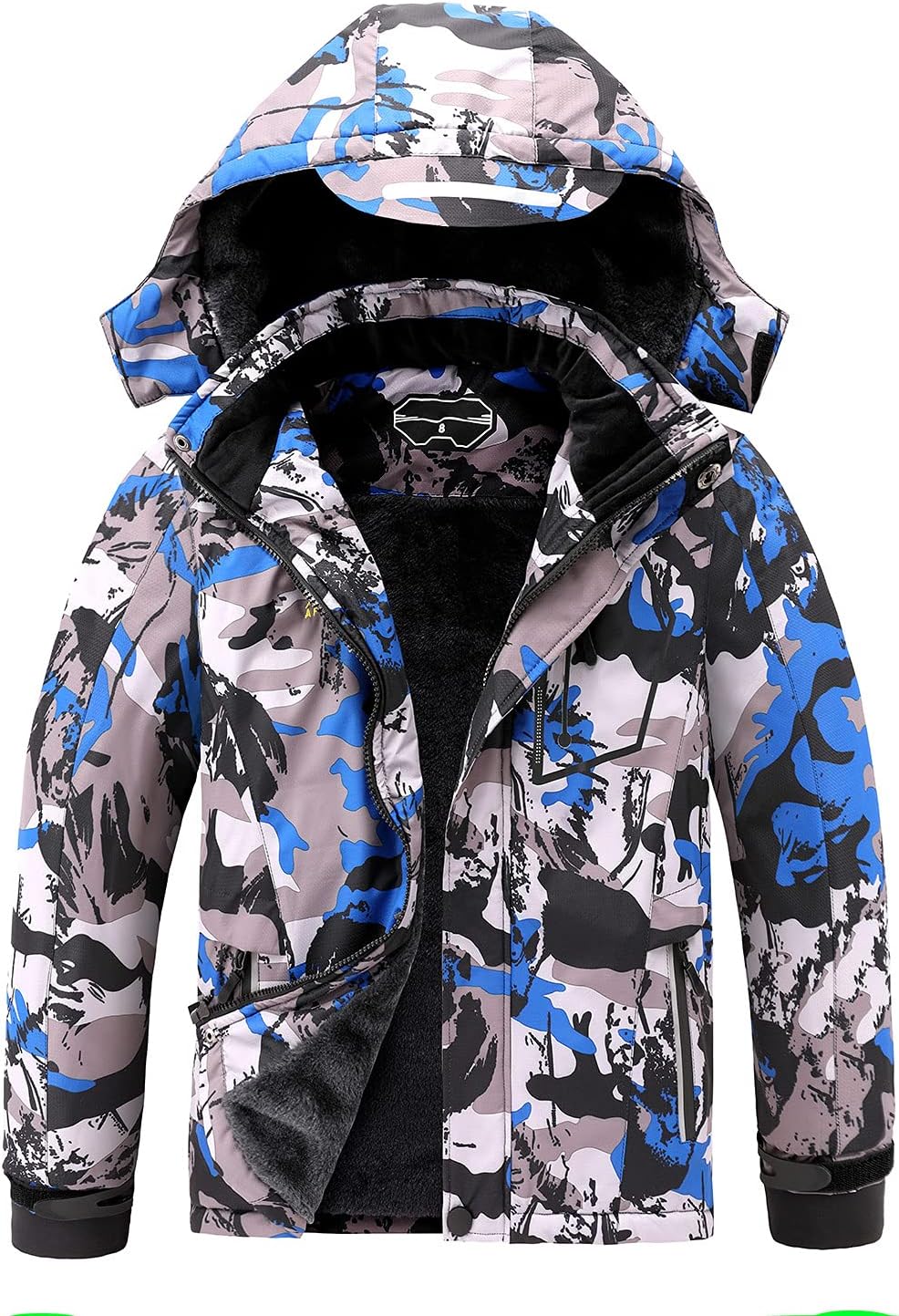 OHSNMAKSL Kids Waterproof Ski Jacket - Ultimate Winter Warmth