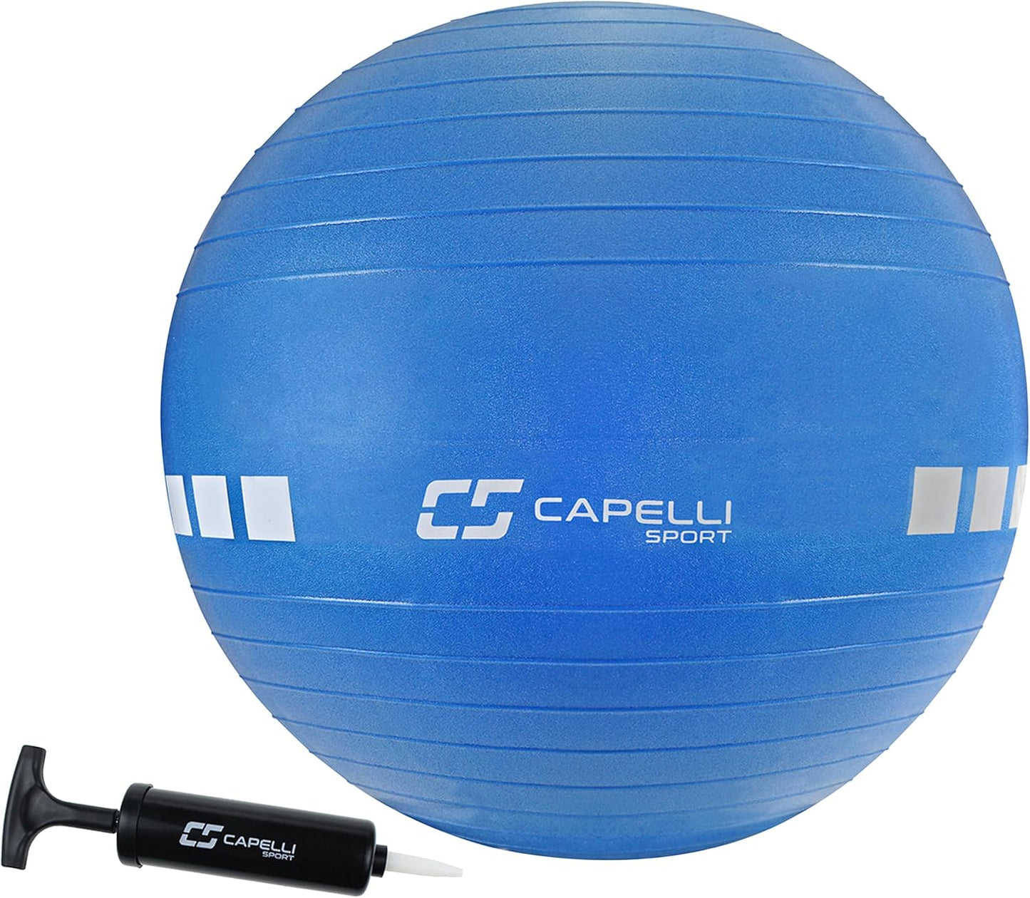 Capelli Sport 55cm Exercise Ball: Anti-Burst & Slip-Resistant