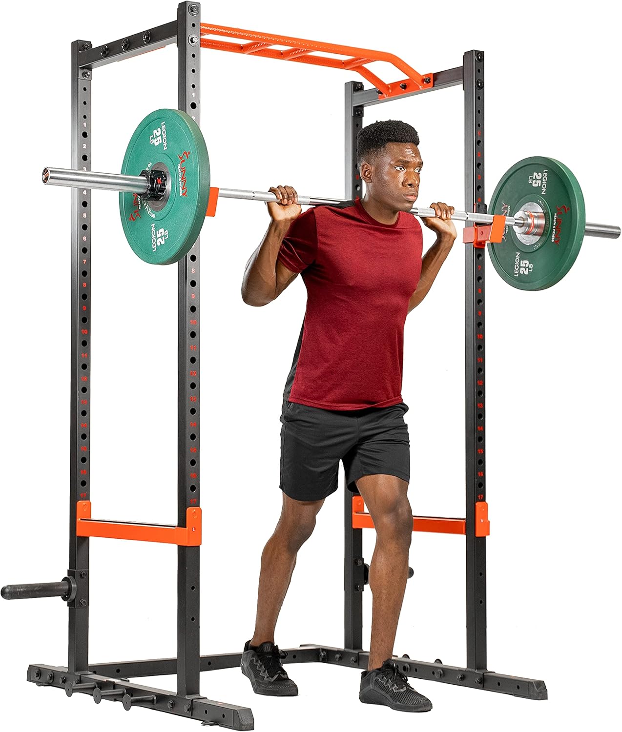 Sunny Health Power Rack - 1000 LB Capacity & Versatile Features