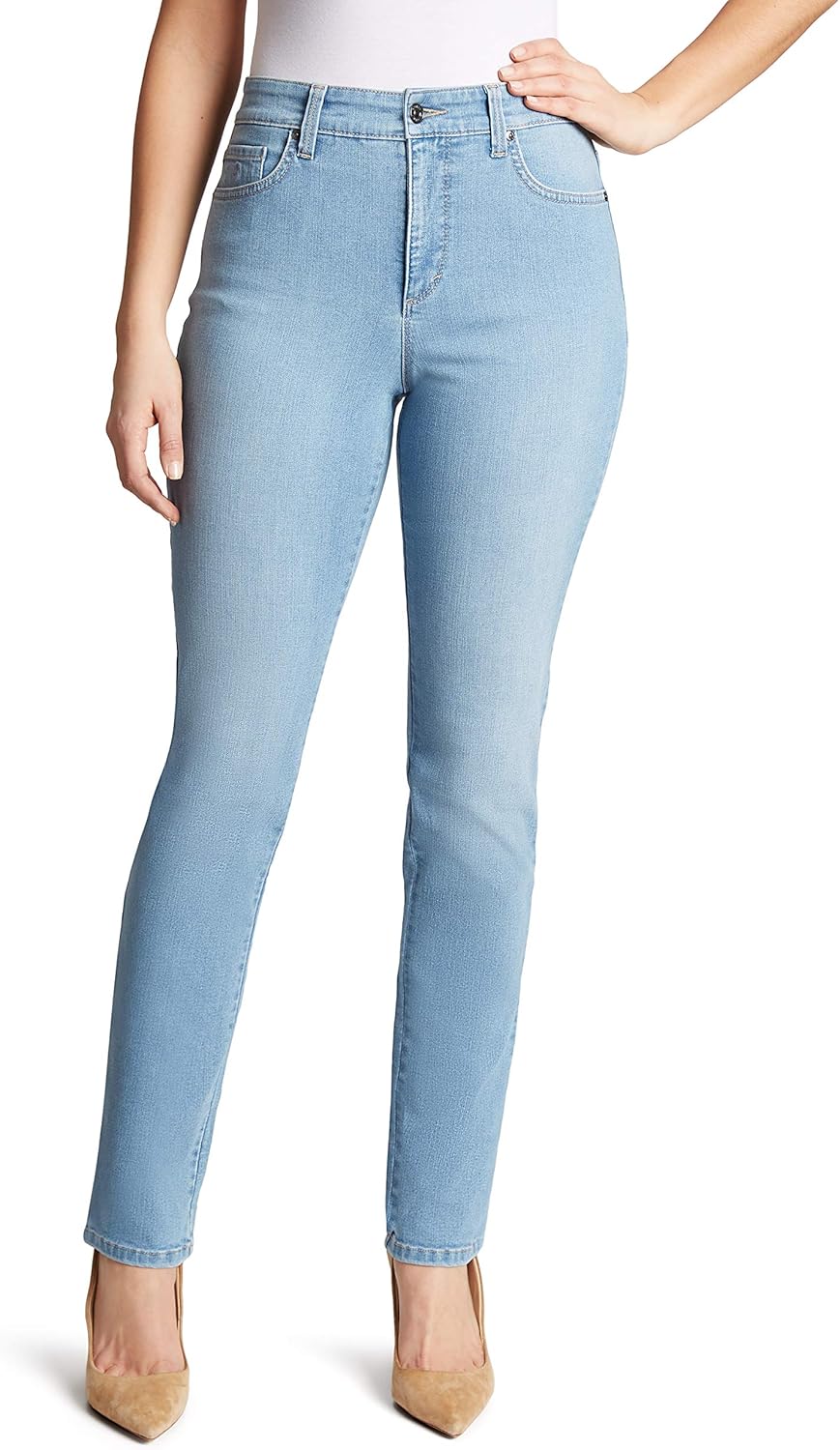 Gloria Vanderbilt Women's Amanda Classic High Rise Tapered Jean