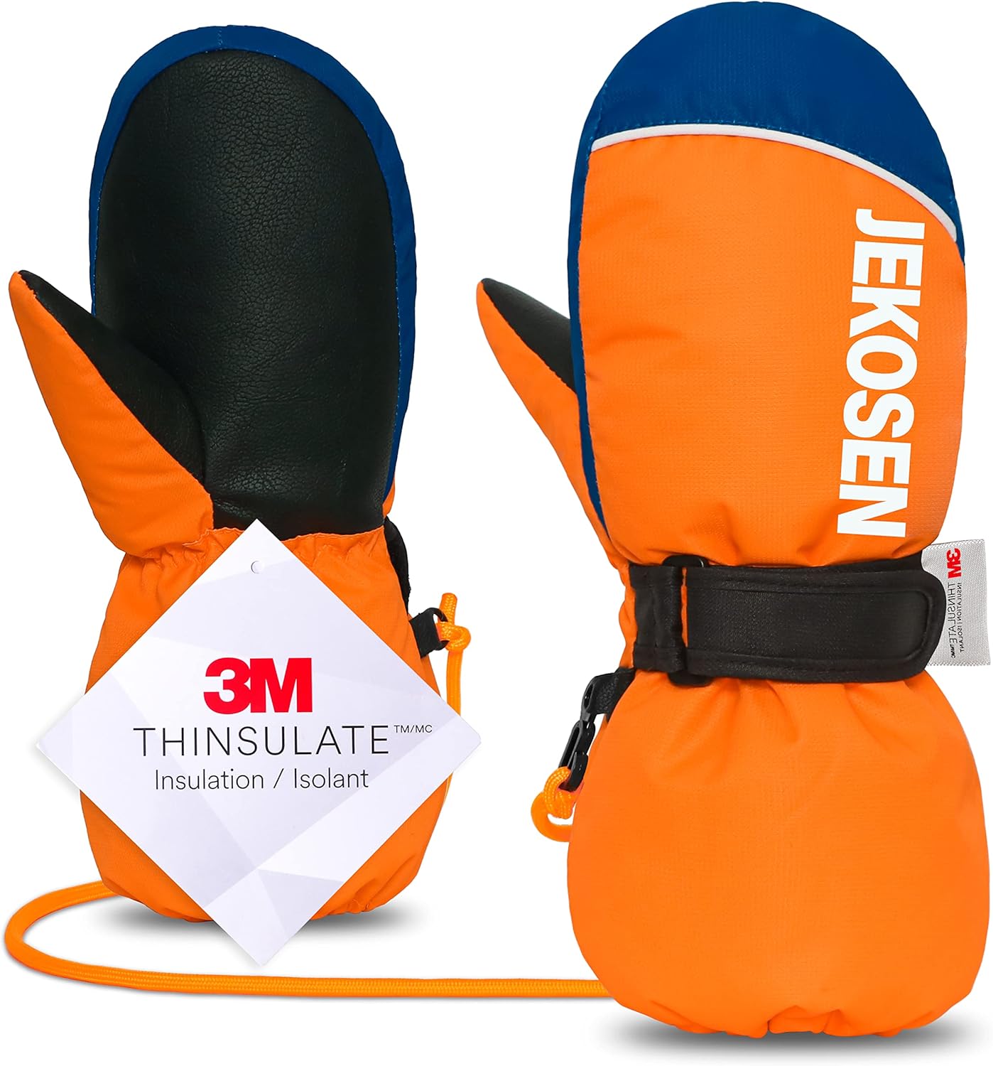 JEKOSEN 2024 Waterproof Winter Snow Gloves