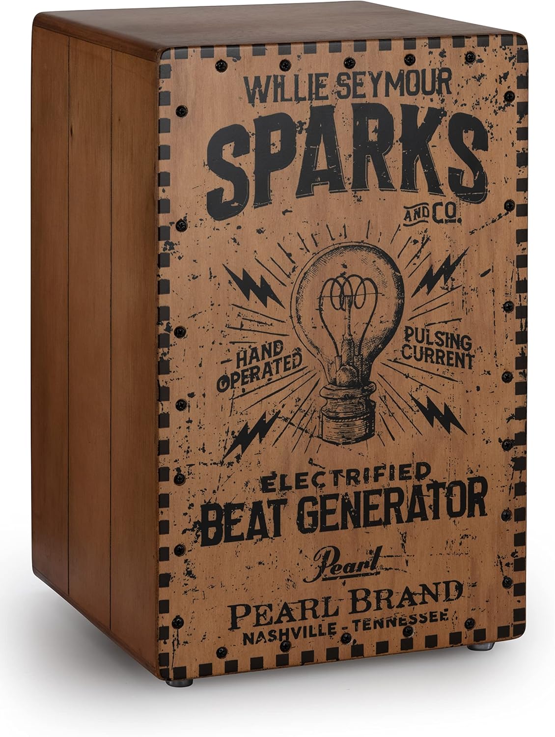 Pearl Electronic Cajon with Plywood Body and Meranti Faceplate
