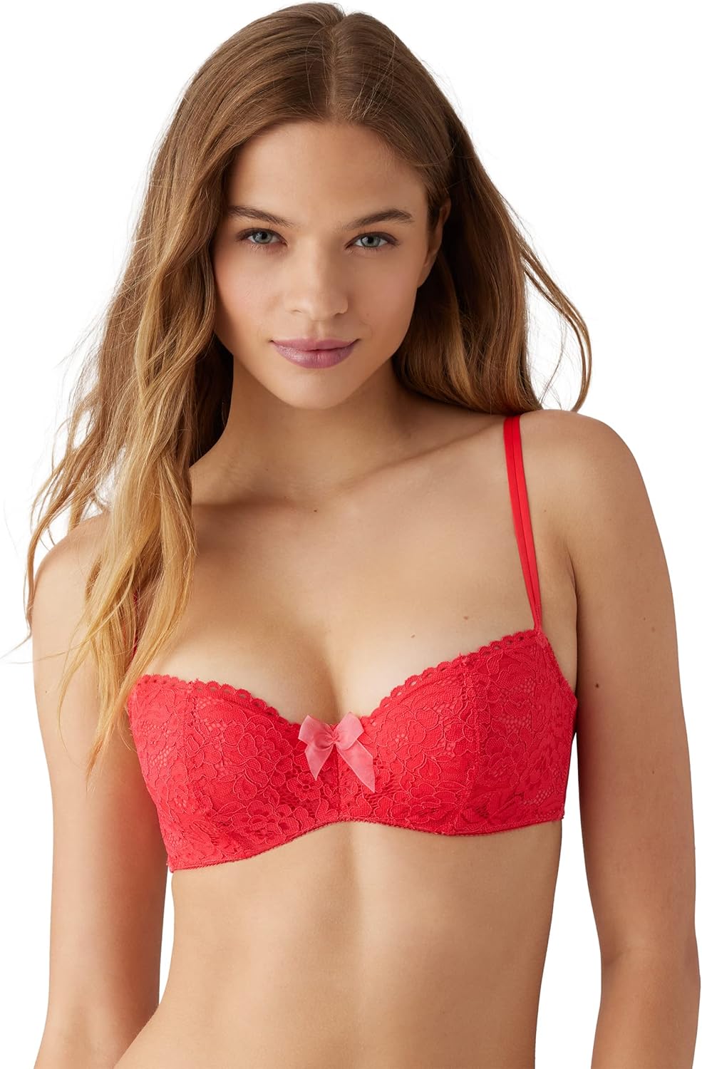 Ciao Bella Lightly Padded Balconette Underwire Bra for Comfort