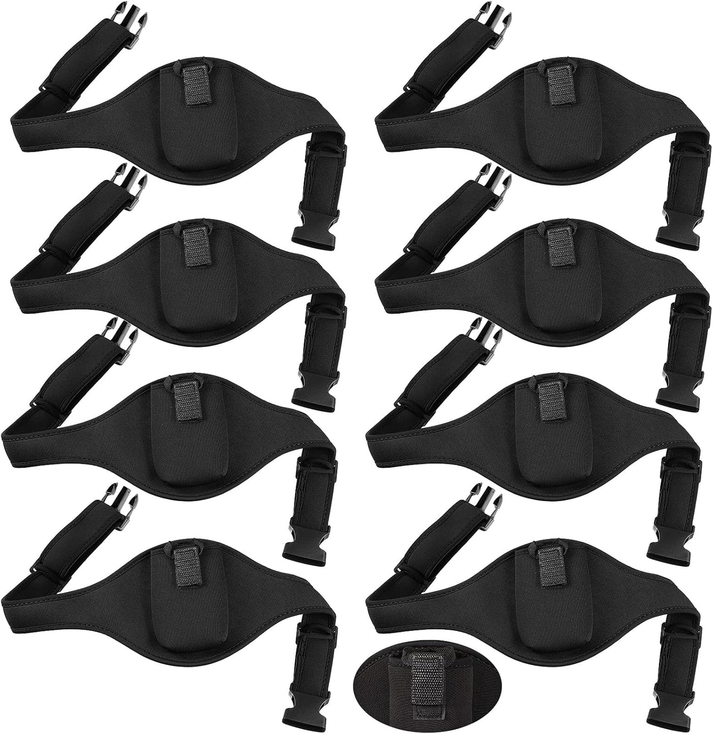 Jexine 8 Pack Mic Belt Wireless for Theatre and Fitness Use