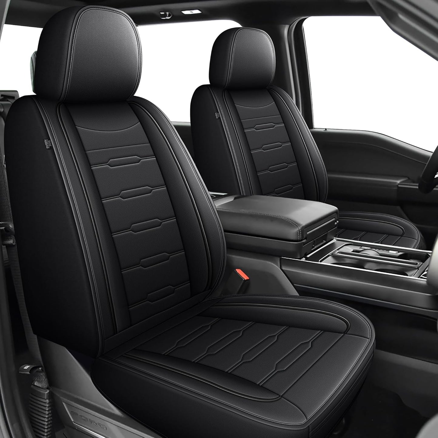 Faux Leather Seat Covers for Ford F150 F250 F350 F450 2009-2025