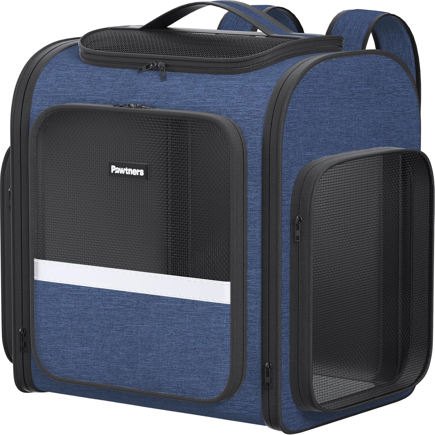 Pawtners Dog Backpack Carrier with Anti-Scratch Mesh Design