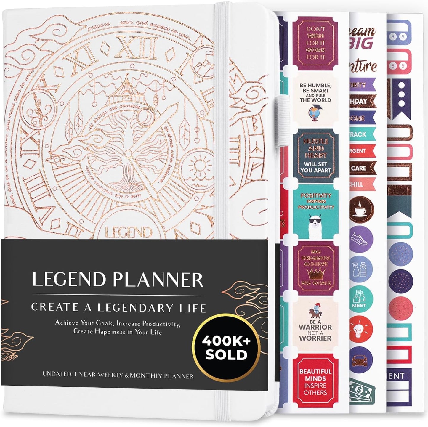 Legend Planner: Goal-Crushing A5 Organizer