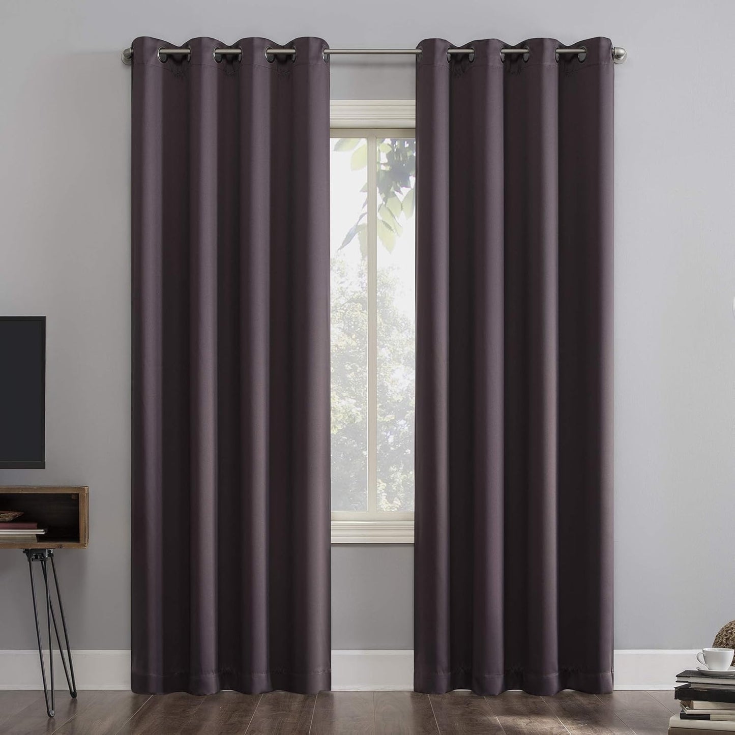Sun Zero Nordic 100% Blackout Grommet Curtain Panel Pair Review