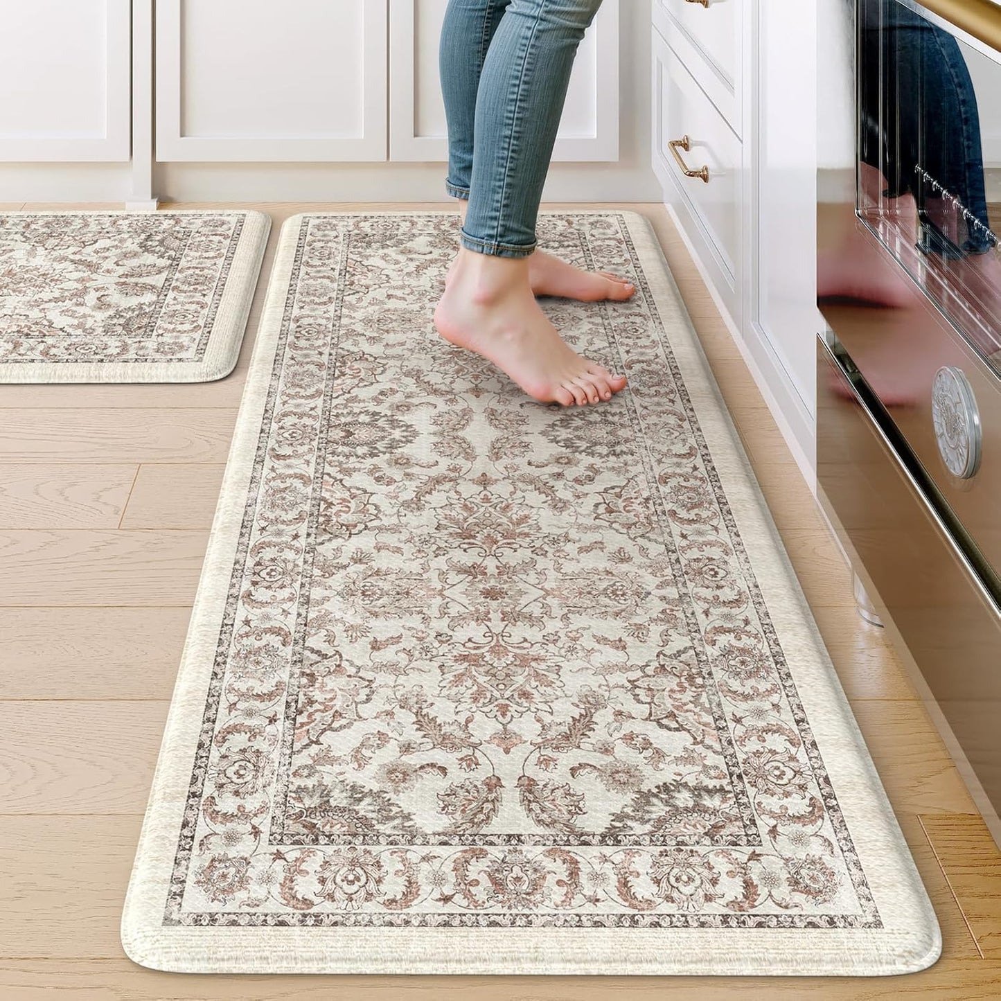 Cushioned Anti Fatigue Kitchen Mats for Comfort and Safety
