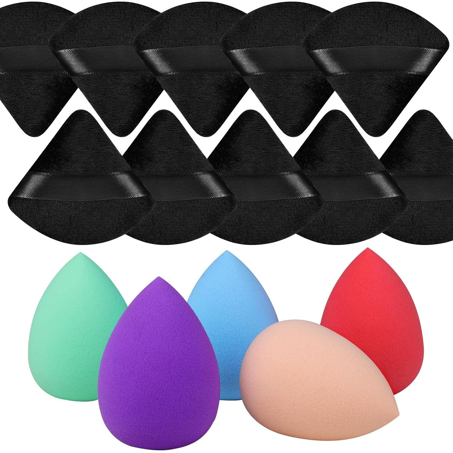 Triangle Powder Puff Set - Flawless Makeup Blending