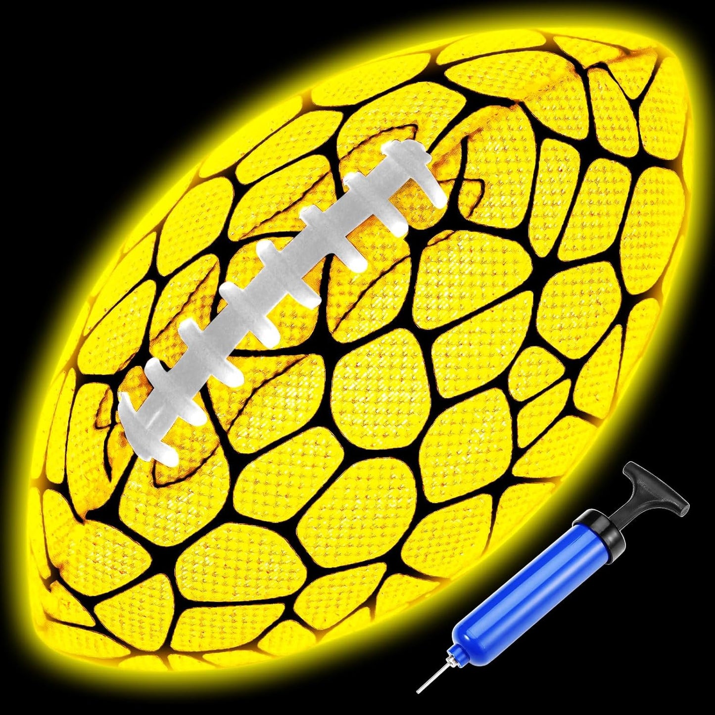 Glow-in-The-Dark Football for Ultimate Fun!