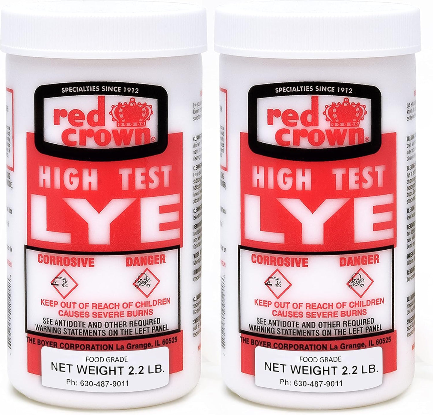 Sodium Hydroxide Pure High Test Lye for Soap Making and Cleaning