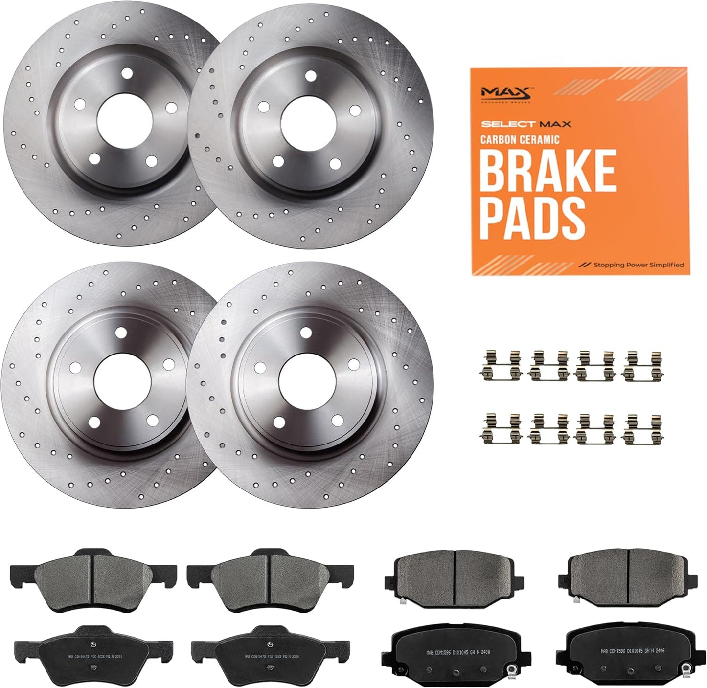 Max Advanced Brakes StyleMAX Brake Kit for Dodge Grand Caravan