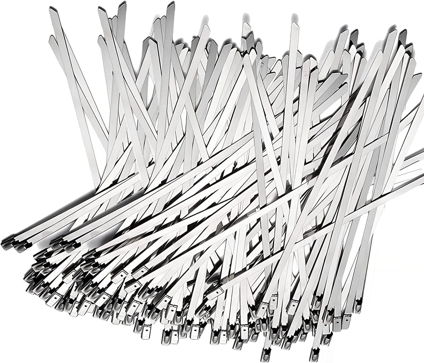 Deecam Stainless Steel Zip Ties - 500pcs, Heavy Duty & Versatile!