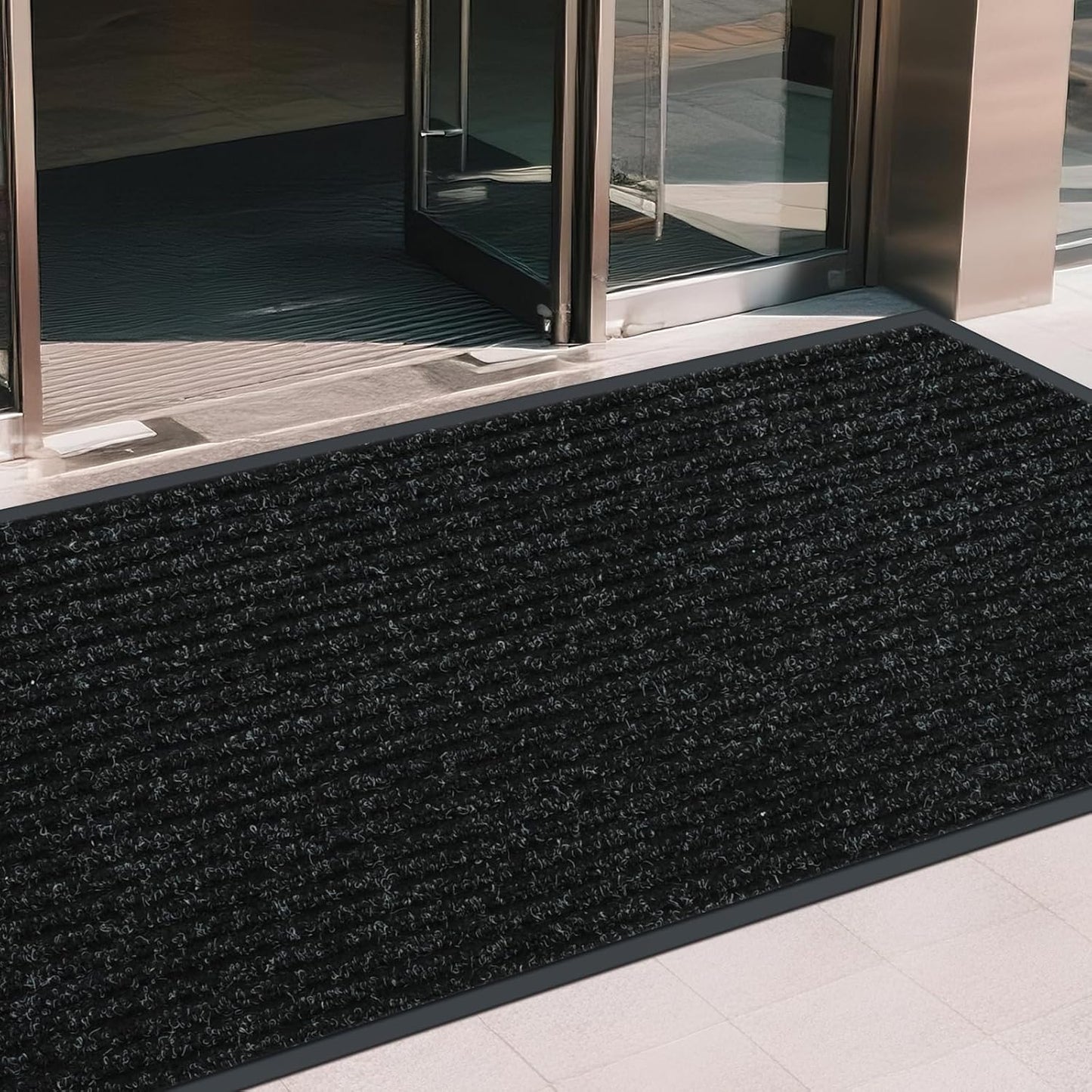 Front Door Mat Indoor Outdoor Entrance for All Weather Use