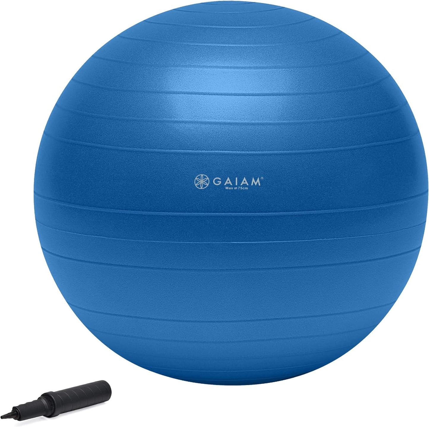 Gaiam Anti-Burst Yoga Ball - Total Body Balance & Stability