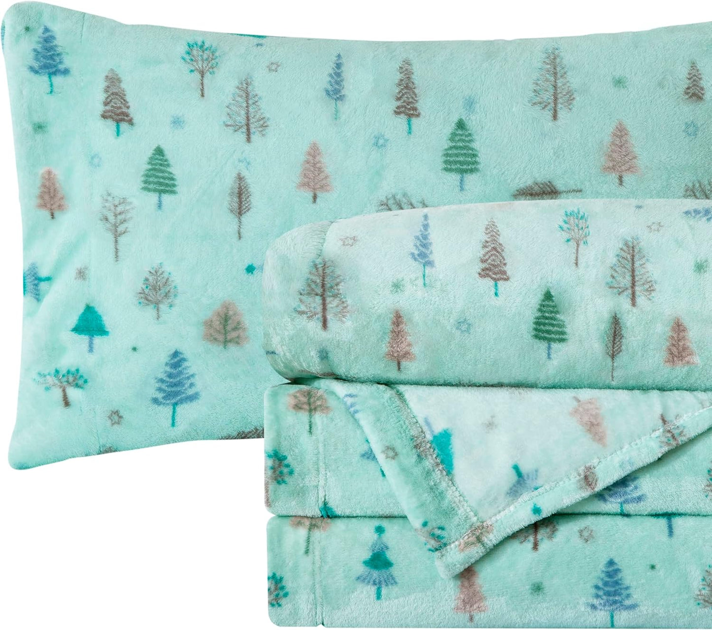 Luxuriously Soft Velvet Flannel Sheet Set for Cozy Comfort