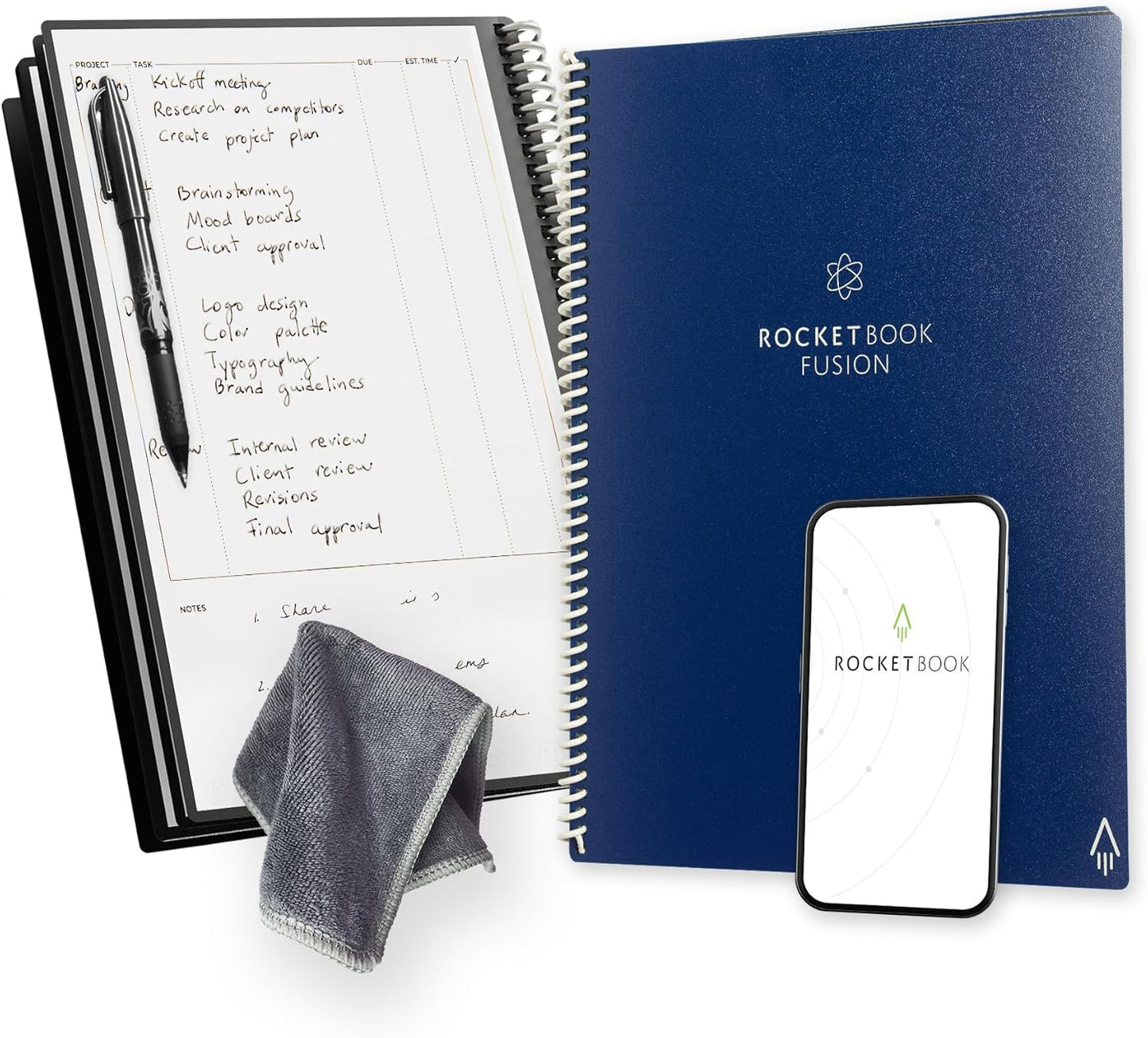 Rocketbook Fusion Reusable Planner for Ultimate Productivity