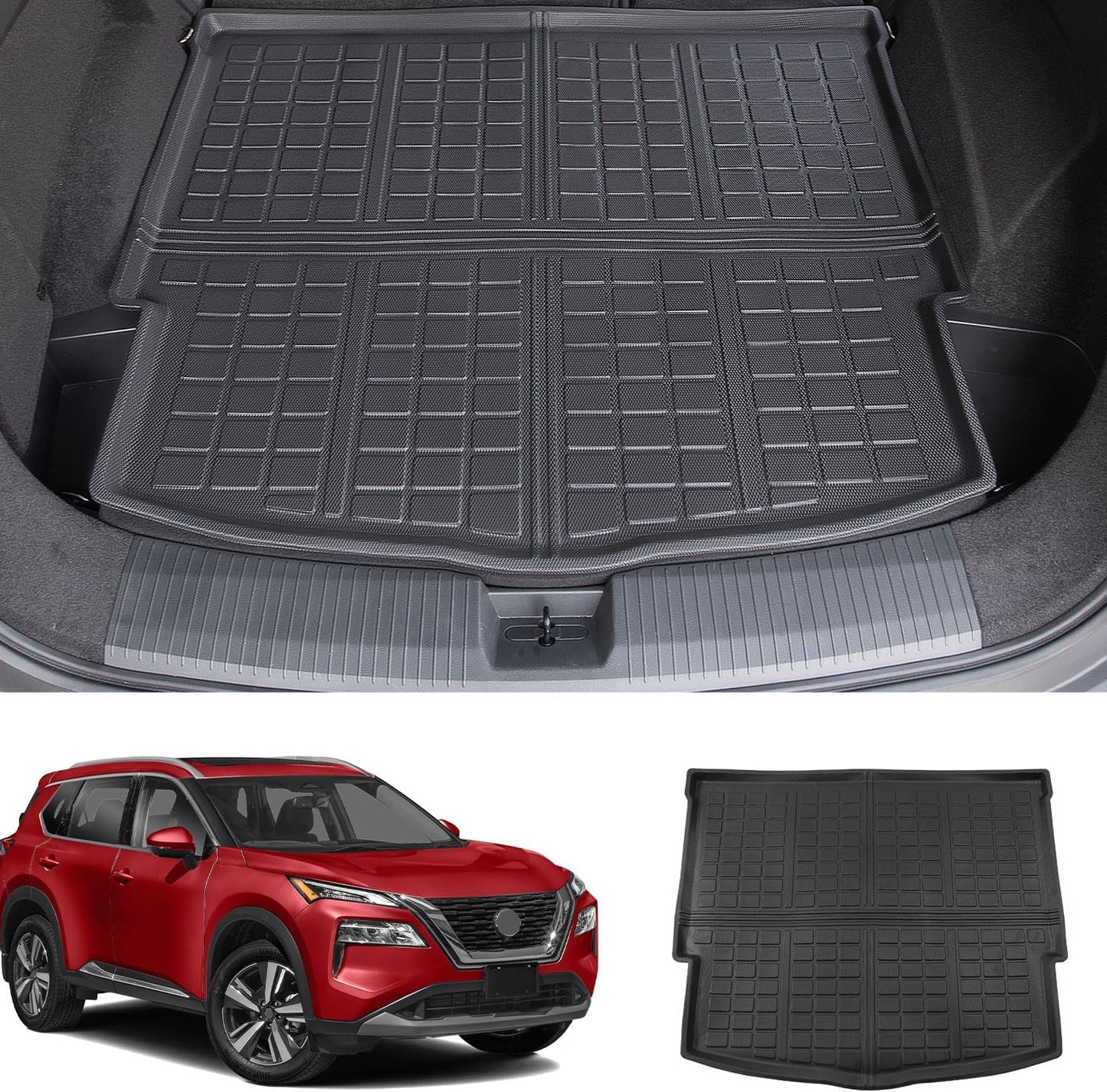 powoq Cargo Mat for 2021-2026 Nissan Rogue Trunk Liner
