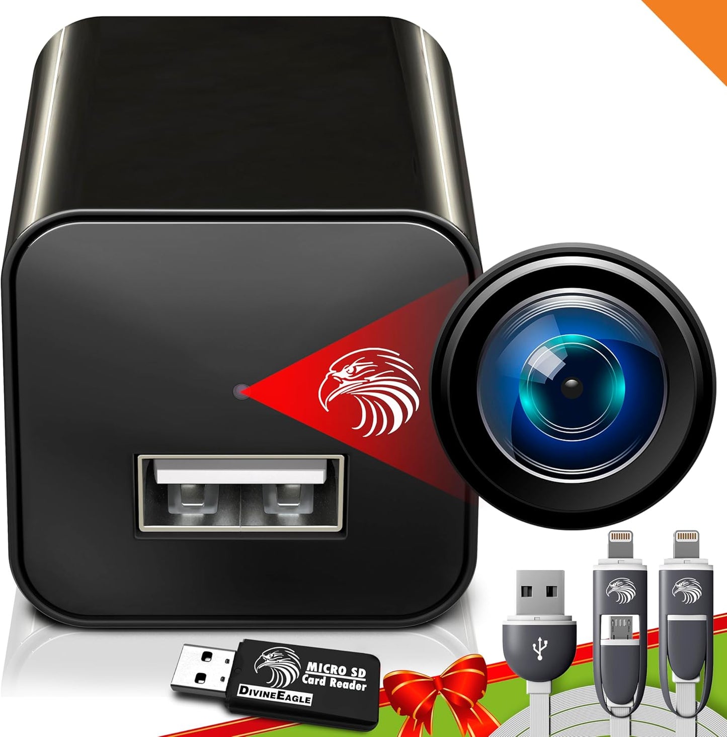 1080p Security Charger with Motion Detection