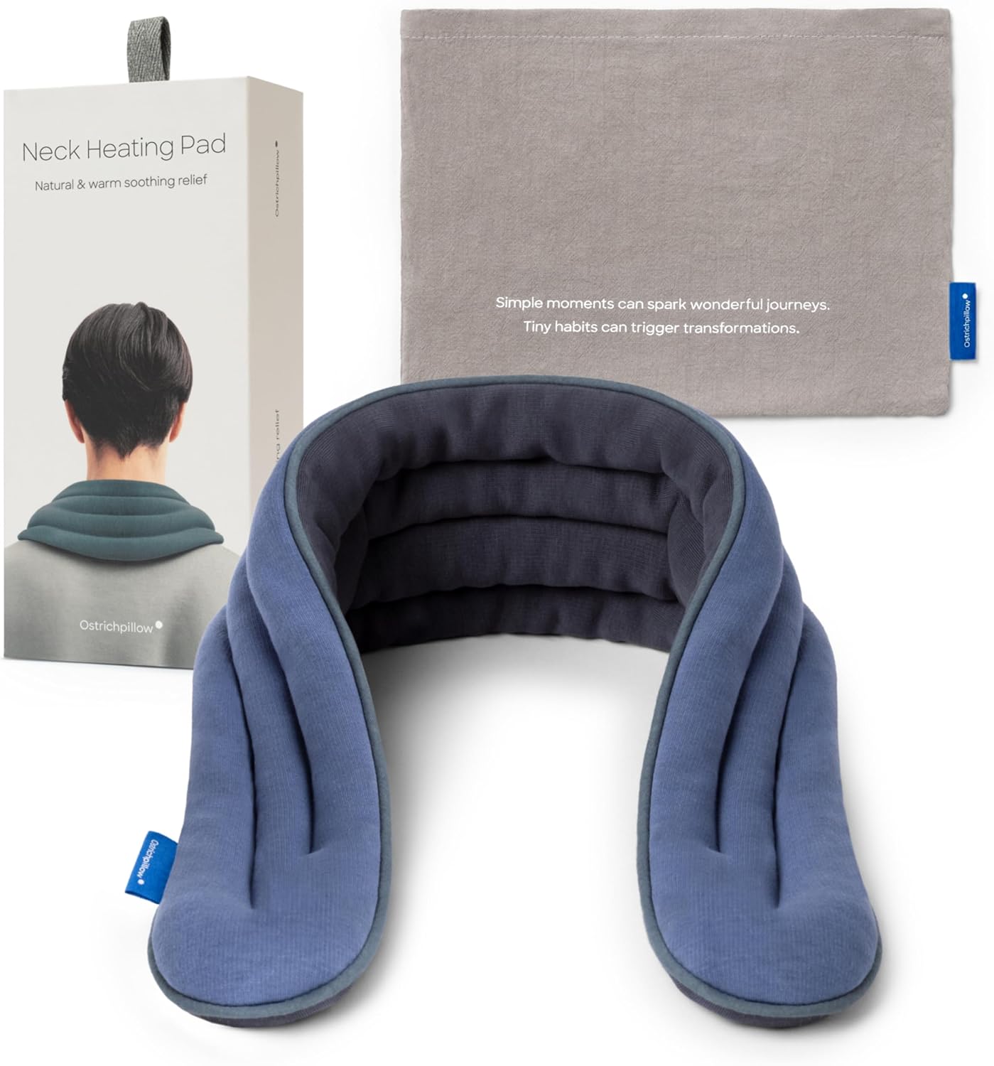 Ostrichpillow Neck Wrap Heating Pad - Relaxation & Pain Relief