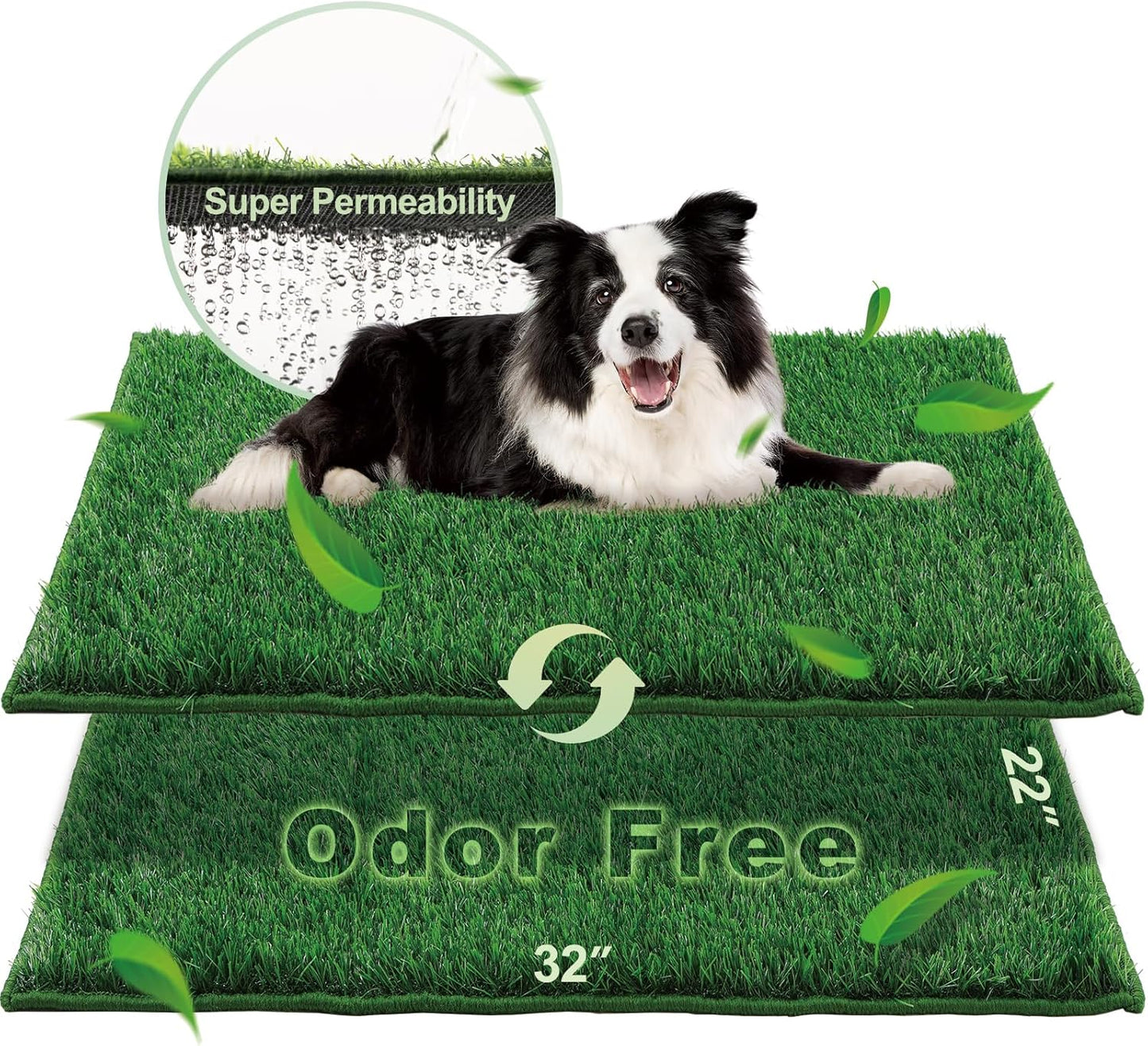 Dog Pee Grass Pad Large 3222 for Potty Training Dogs