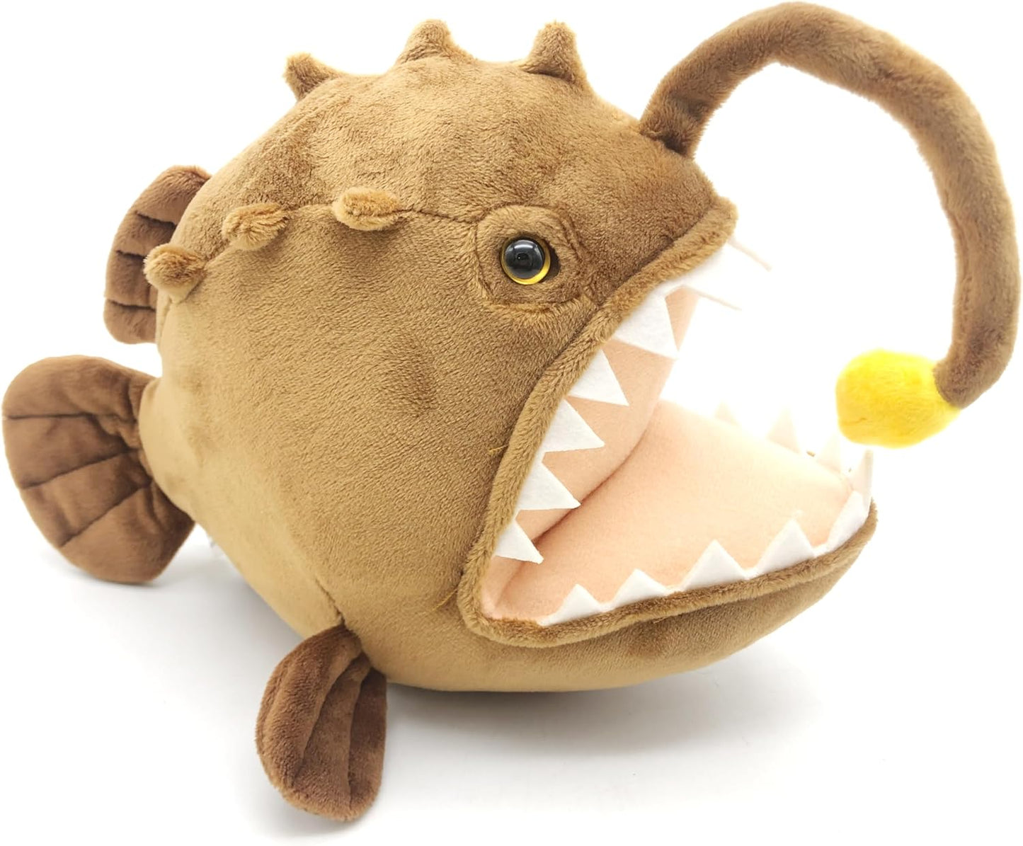 Realistic Angler Fish Plush: Deep Sea Delight!