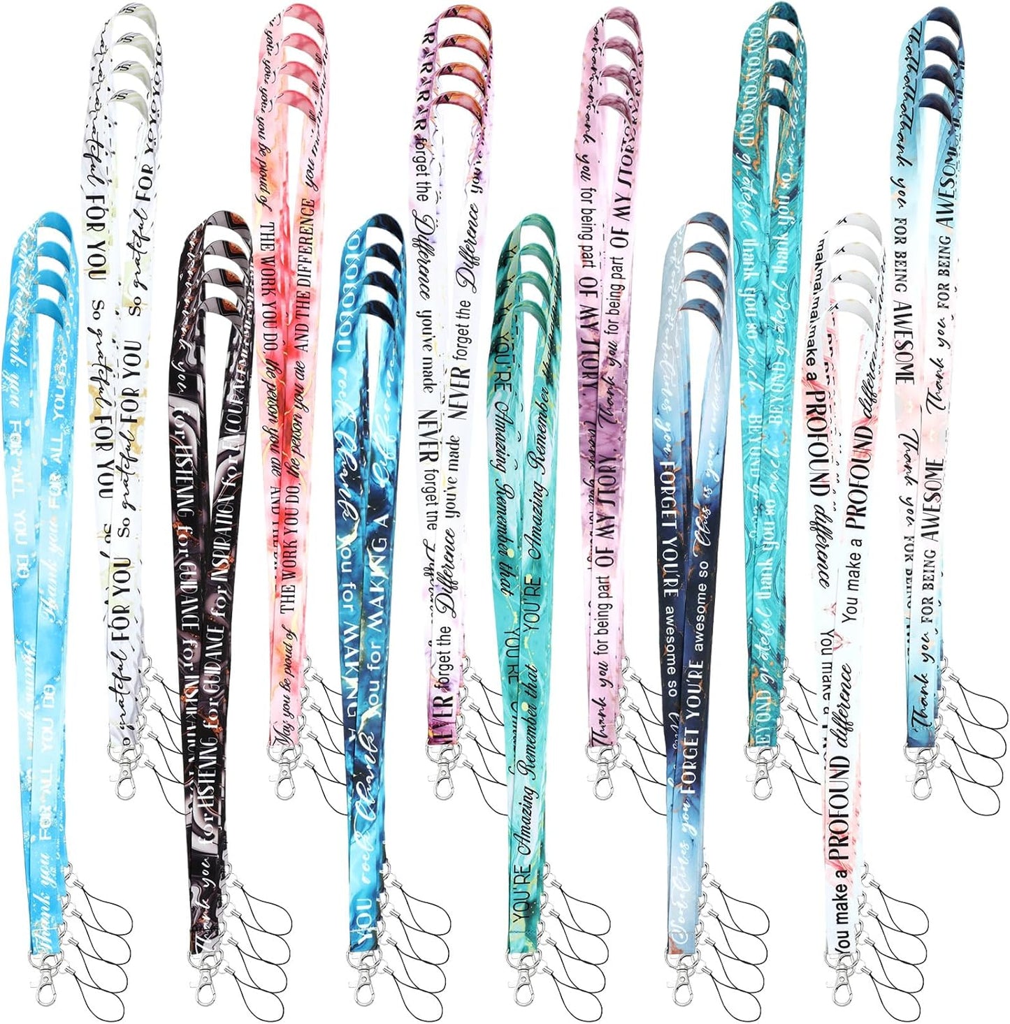 Lanyard Bulk for ID Badge Employee Appreciation Gifts and More