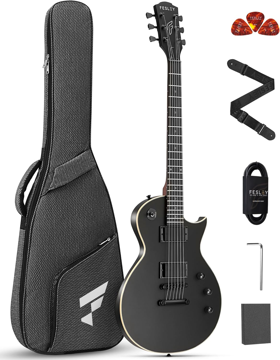 Fesley 39 LP Electric Guitar Kit: Perfect for Beginners