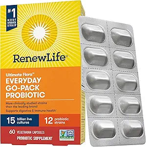 Renew Life Adult Probiotics for Digestive and Immune Health