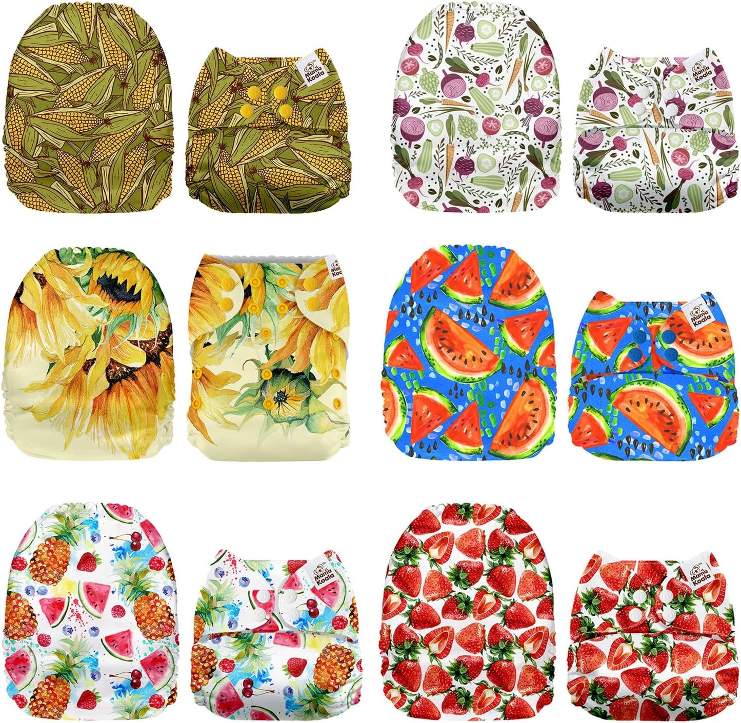 Washable & Reusable Pocket Diapers by Mama Koala