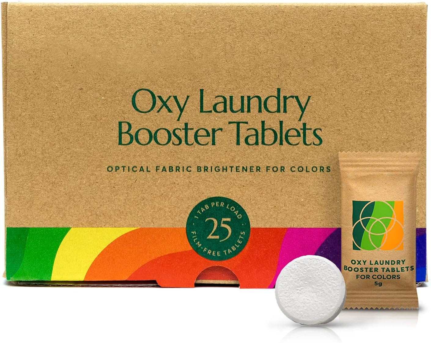 Color-Safe Laundry Brightener Tablets by CLEANOMIC