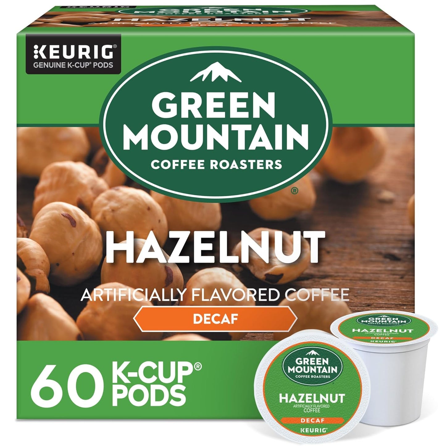 Green Mountain Coffee Roasters Hazelnut Decaf K-Cup Pods Review