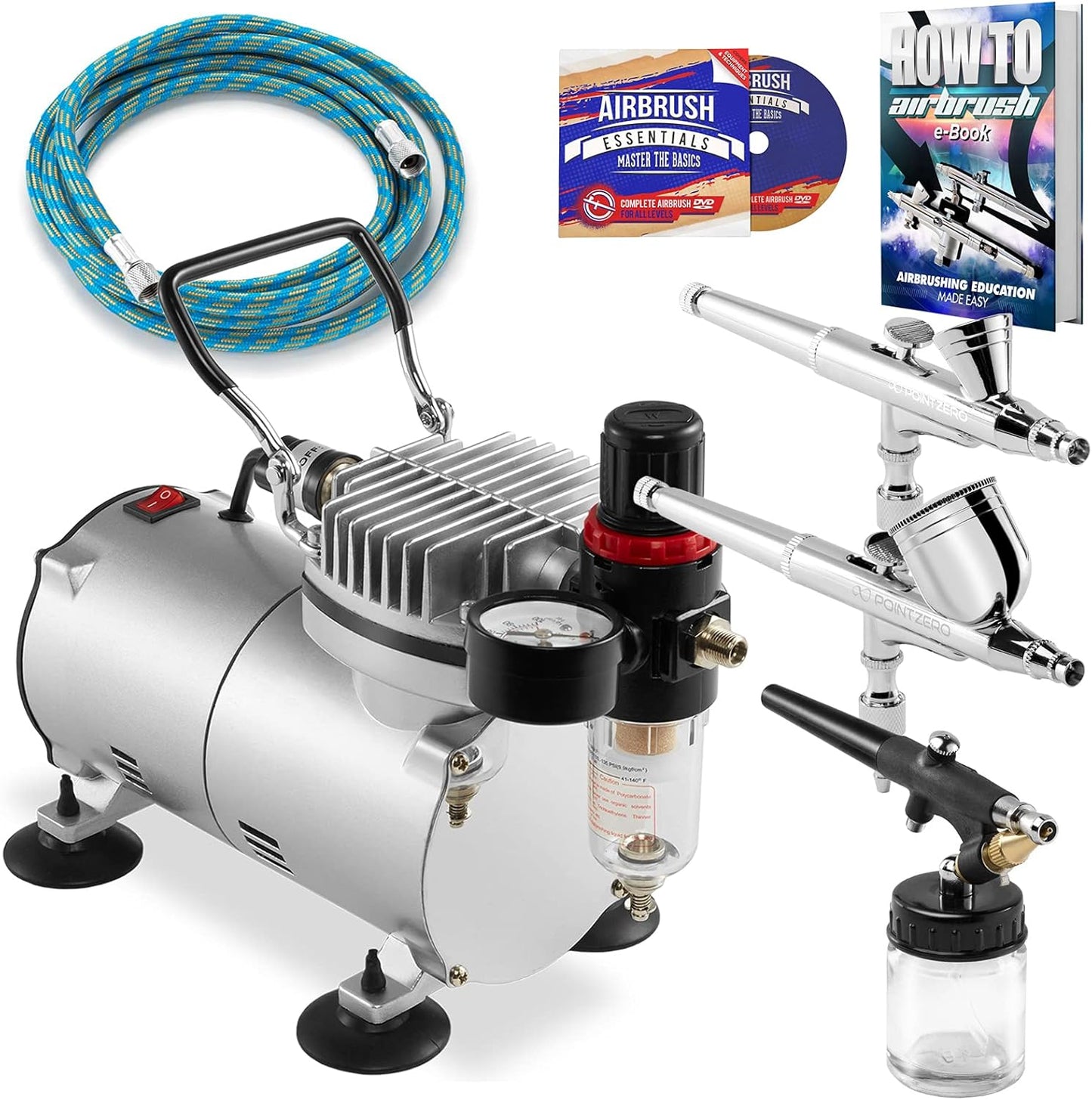 Precision Triple Airbrush Kit by PointZero
