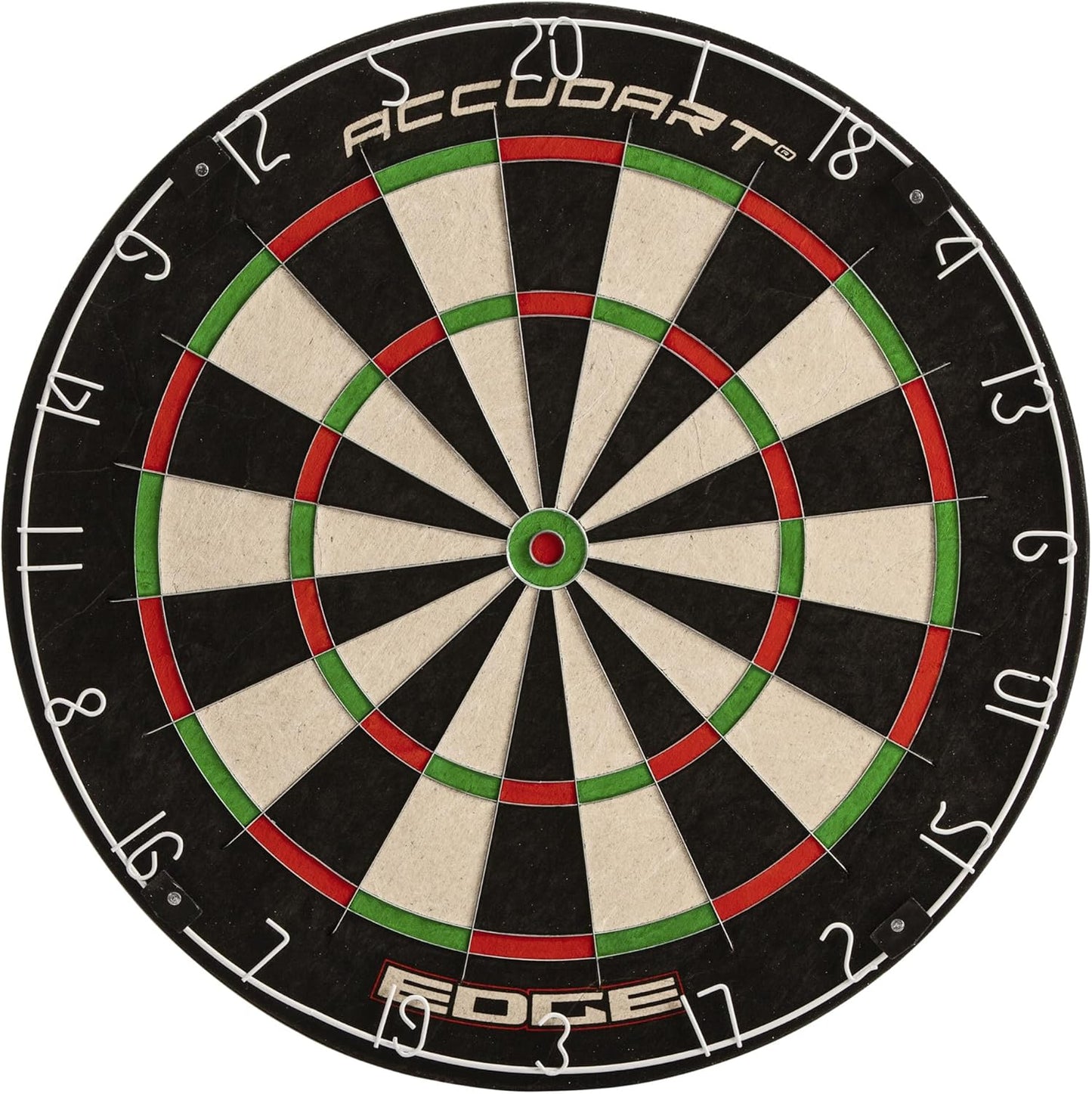 Accudart Edge Bristle Dartboard with Razor Thin Spider Design