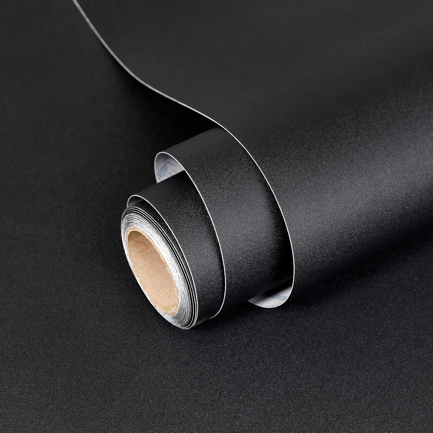 Black Peel and Stick Wallpaper for Elegant Home Renovation
