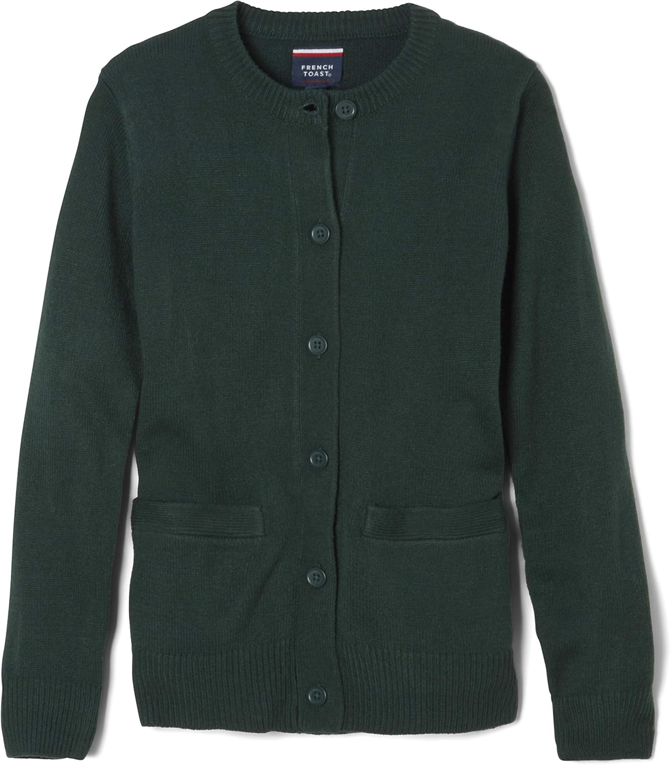French Toast Girls' Anti-Pill Crew Neck Cardigan Sweater Review