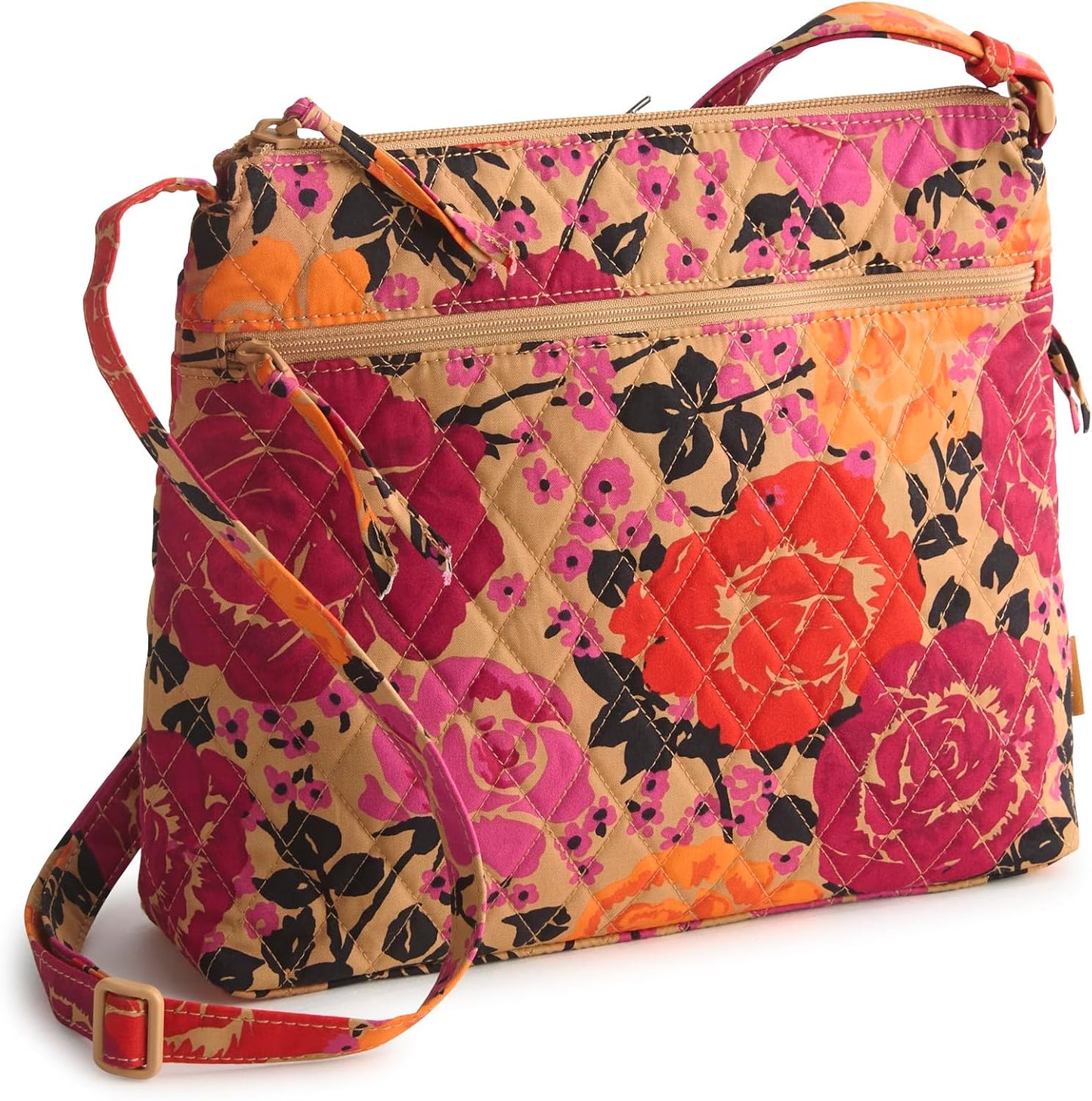 Women's Premium Cotton Zip Hipster Crossbody Bag for Style