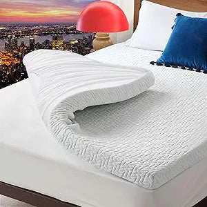 BedLuxury Mattress Topper Memory Foam for Ultimate Comfort