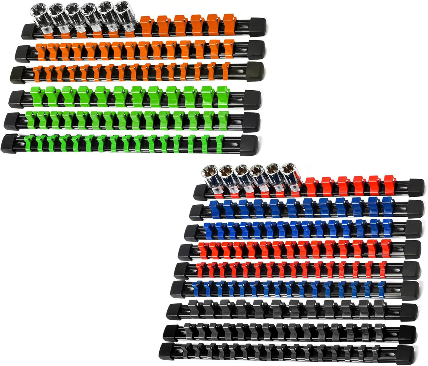 Premium Quality Socket Organizer Drive ABS Tools for Easy Use