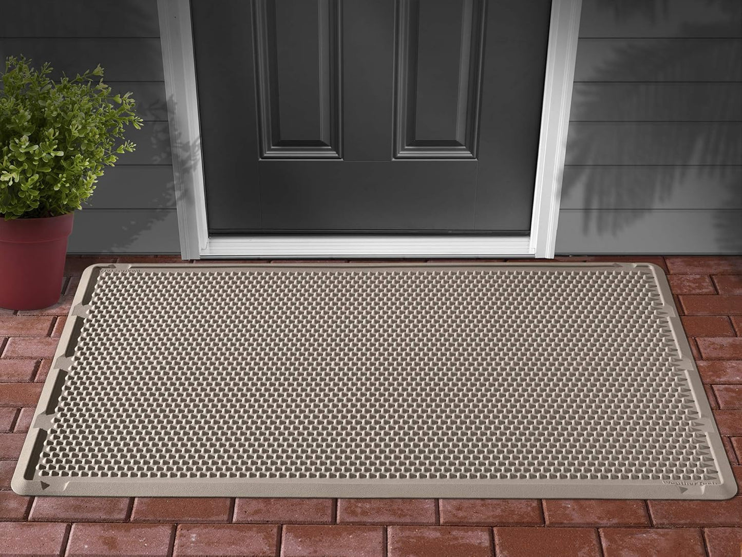 WeatherTech Outdoor Mat with Scraper Edge for All Seasons