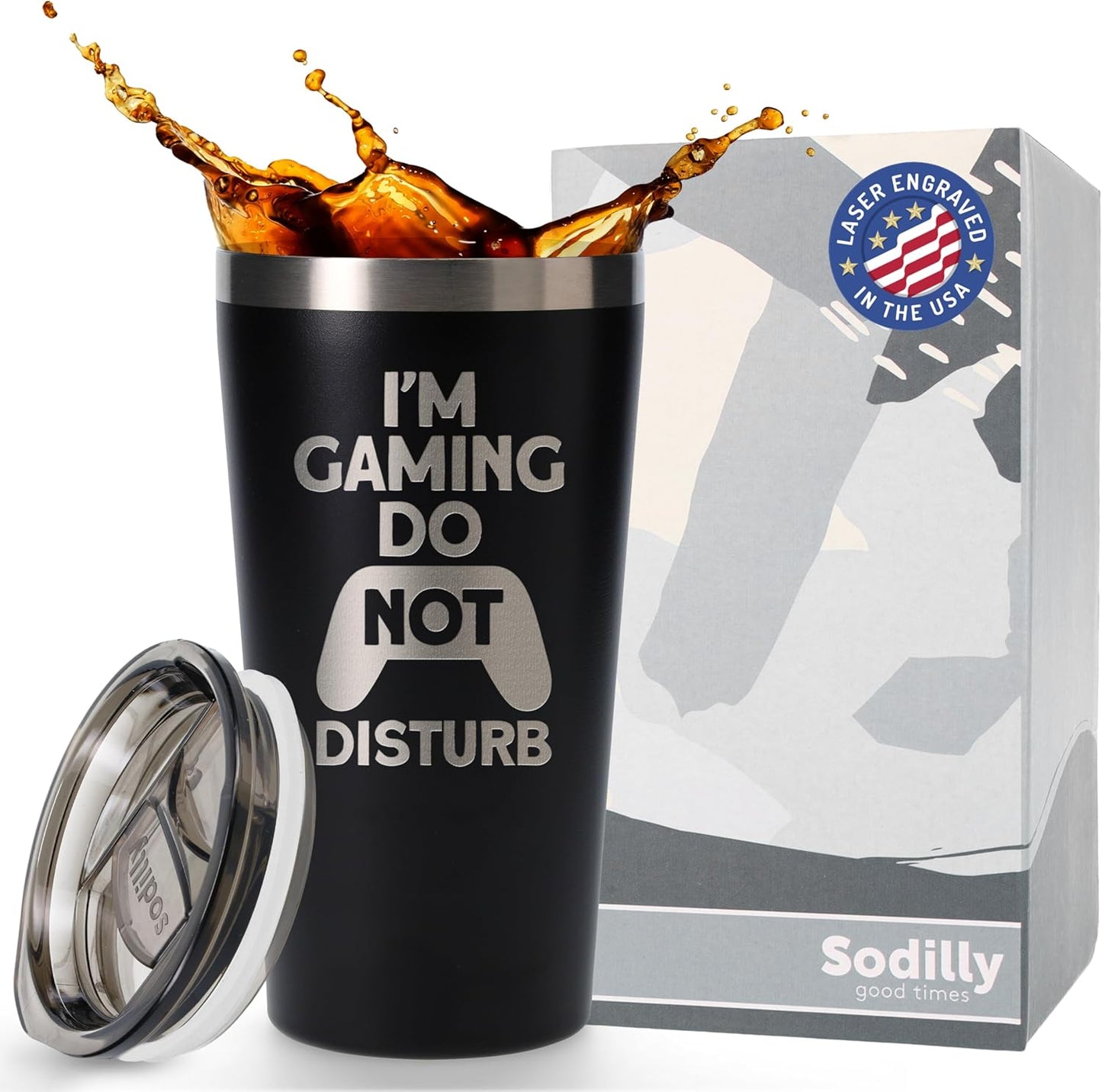 I'm Gaming Coffee Tumbler - Perfect Gamer Gift!