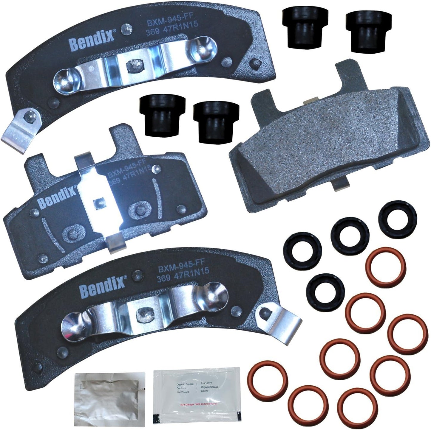 Bendix Priority1 CFM369 Front Brake Pads for Cadillac and Chevy